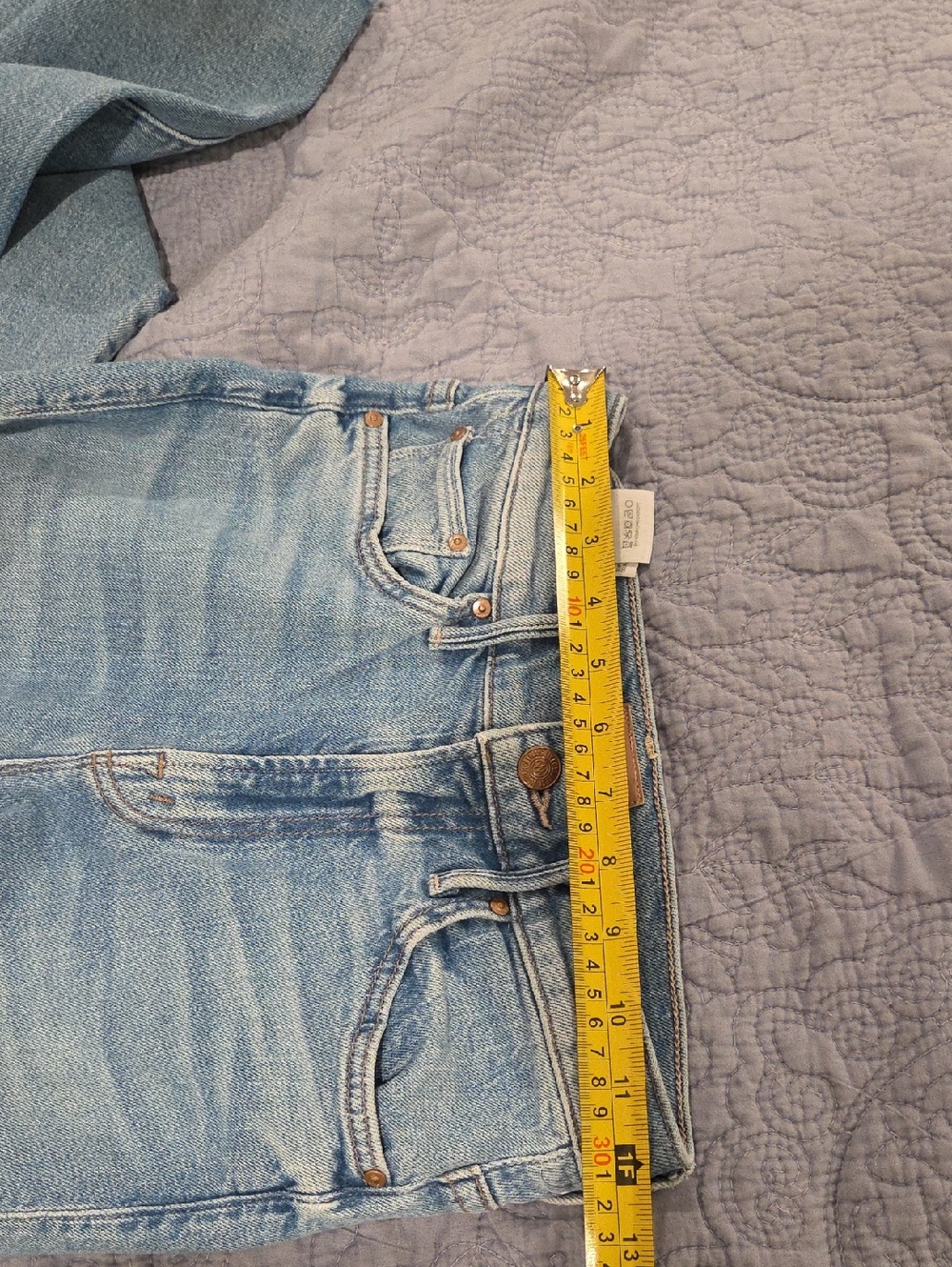 MOTHER The Insider Sneak Fray Jeans In Love On The Boat Size 24! - Picture 14 of 16